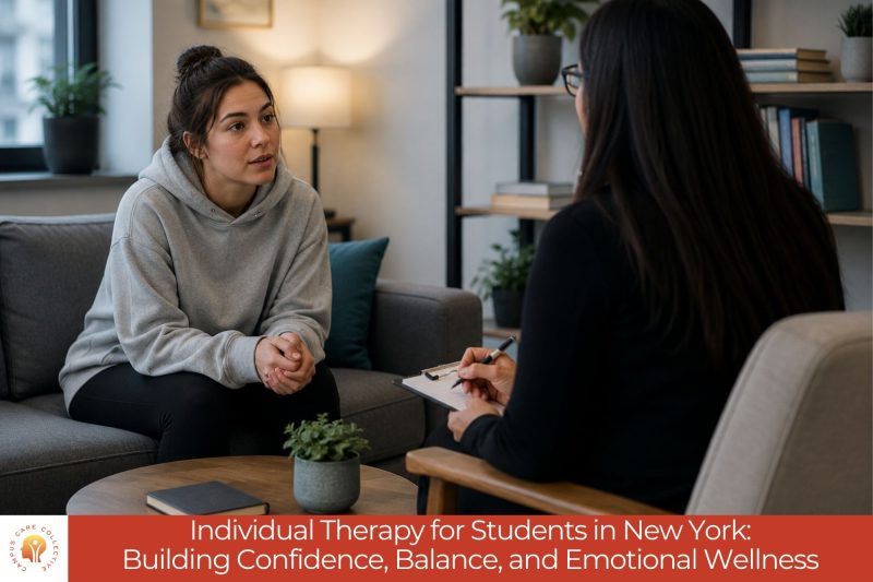 Individual Therapy for Students in New York: Building Confidence, Balance, and Emotional Wellness